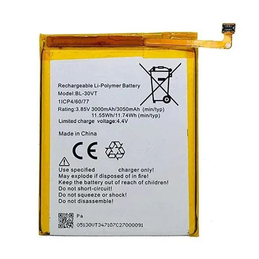 Battery for Tecno IN1 BL-30VT - Indclues