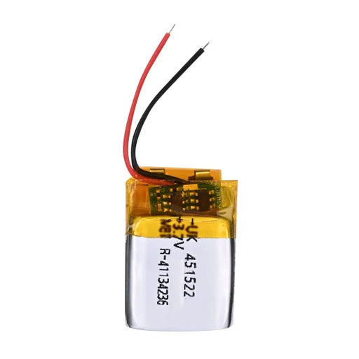 Battery for Bluetooth Headset 451522 3.7V 200mAh Lithium Polymer (LiPo) Rechargeable Battery