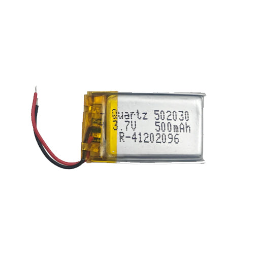 Battery for Bluetooth Speaker, RC Drone & DIY Electronics 502030P 3.7V 500mAh Li-Polymer (LiPo) Rechargeable Battery