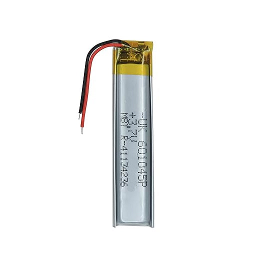 Battery for Bluetooth Speaker, RC Drone & DIY Electronics 601045P 3.7V 300mAh Li-Polymer (LiPo) Rechargeable Battery