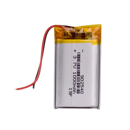 Battery for Bluetooth Speaker 902540 / 902540P 3.7V 1000mAh Li-Polymer (LiPo) Rechargeable Battery