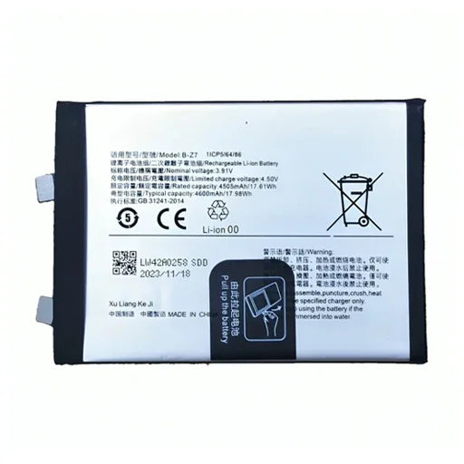 Battery For Vivo V29 5G (V2250) B-Z7 - Indclues