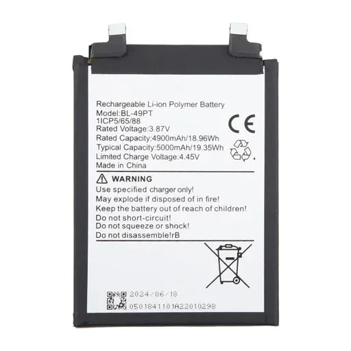 Battery for Tecno Pova 5 Pro 5G (LH8N) Bl-49PT - Indclues