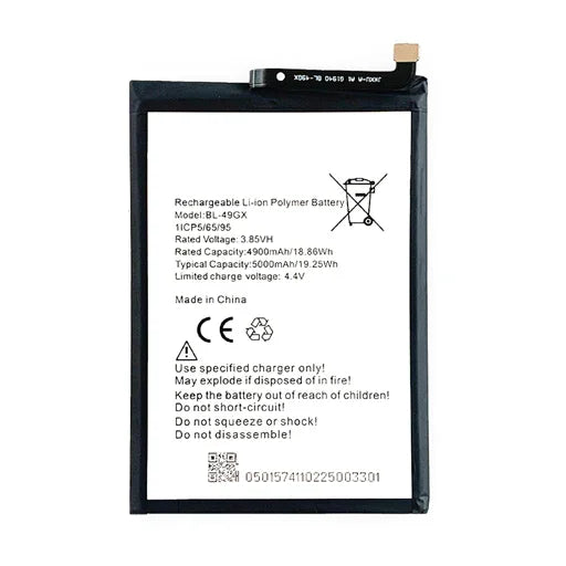 Battery for Infinix Smart 5 X657 BL-49GX - Indclues