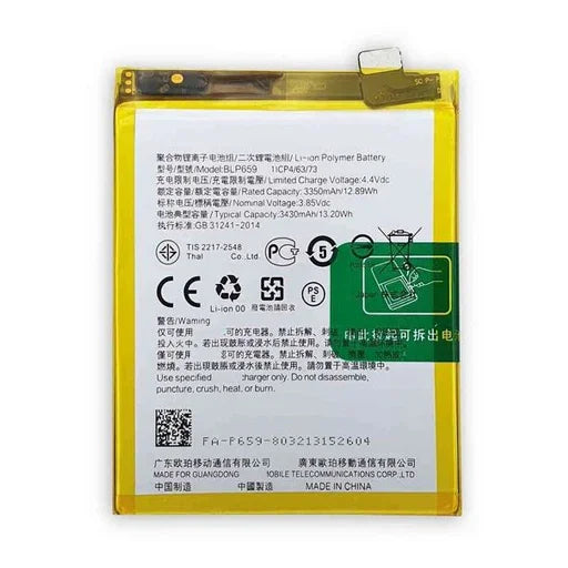 Battery for Oppo R15 Pro BLP659 - Indclues