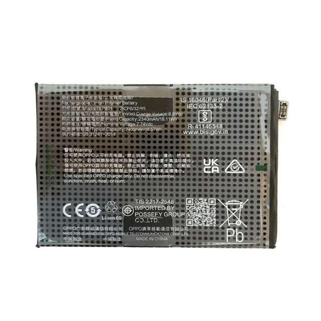 Battery for Oppo Find X5 BLP891 - Indclues