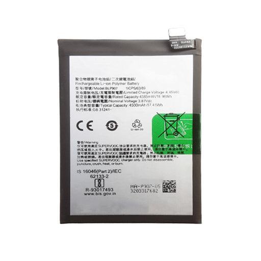 Battery for OnePlus Nord N20 5G BLP907 - Indclues