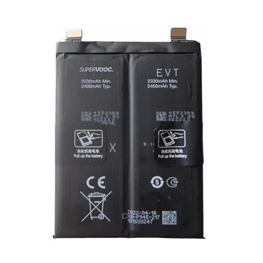Battery for OnePlus 10T 5G CPH2415 BLP945 - Indclues