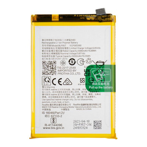 Battery for Realme 10 4G (RMX3630) BLP957