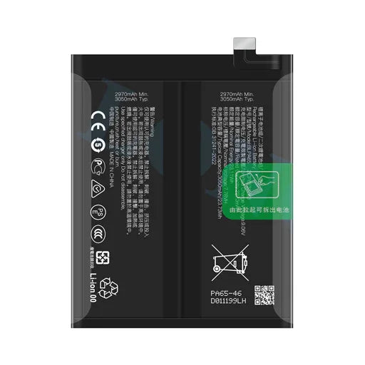 Battery for OnePlus Ace 3 Pro (PJX110) BLPA65 - Indclues
