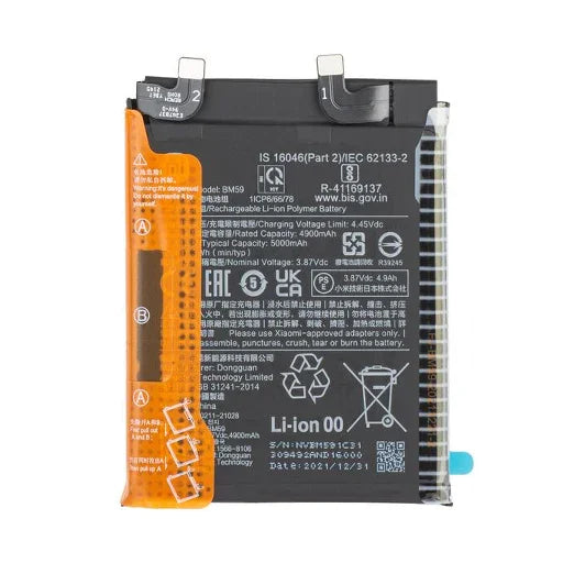 Battery for Xiaomi Mi 11T 5G BM59 - Indclues
