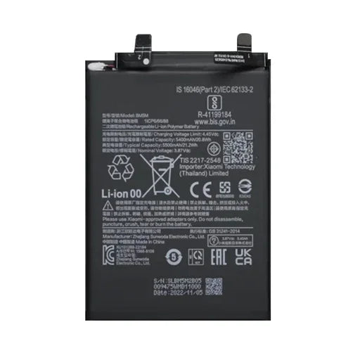 Battery for Xiaomi Redmi K60 Ultra BM5M - Indclues
