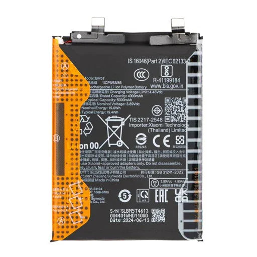 Battery for Xiaomi 13T BM5T - Indclues