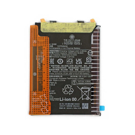 Battery for Xiaomi POCO X4 Pro 5G BN5E - Indclues