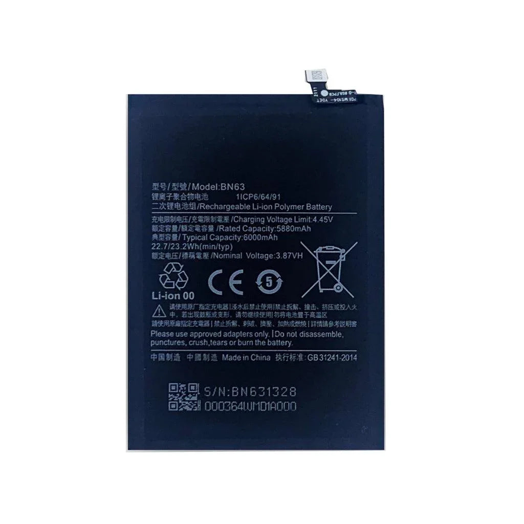Premium Battery for Xiaomi Redmi 10 BN63 - Indclues