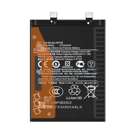 Battery for Xiaomi Mi 13 Lite BP4E - Indclues
