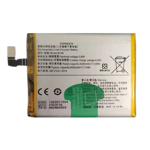Battery for Vivo X70 Pro (V2134A / V2105) B-R6 - Indclues