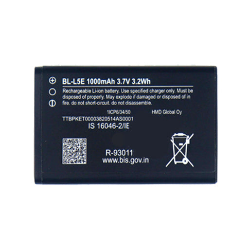 Battery for Nokia 110 2022 (TA-1434) BL-L5E