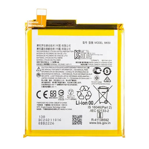 Battery for Motorola Moto G 5G (XT2113-3) MK50 - Indclues