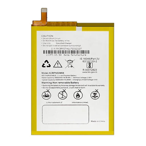 Battery for Micromax In 2b (E7544) ACBPN50M08 - Indclues