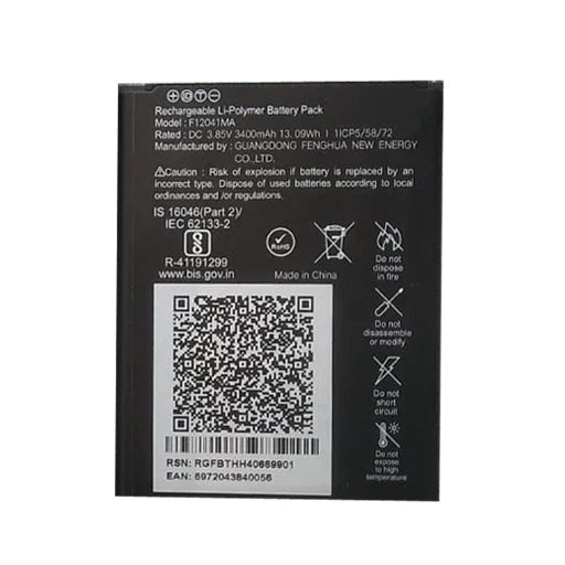 Battery for JioPhone Next (LS1542OWN) F12041MA