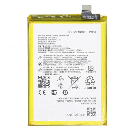 Battery for Motorola Moto G Stylus 5G 2023 (XT2315-1) PG50 - Indclues