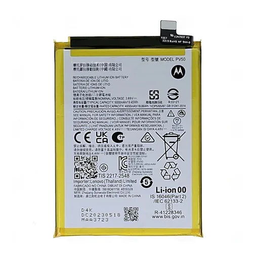 Battery for Motorola Moto G73 5G XT2237 PV50 - Indclues