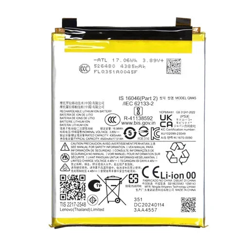 Battery for Motorola Moto Edge 50 Pro (XT2403-2) QM45 - Indclues