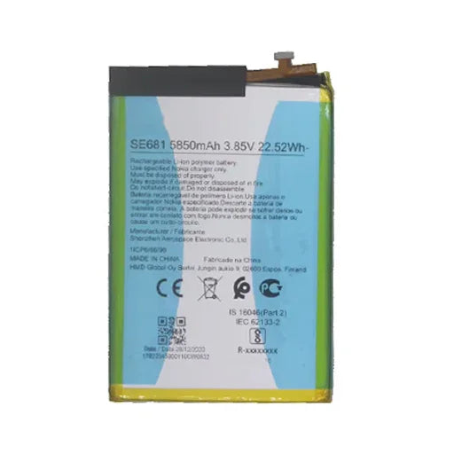 Battery for Nokia C30 TA-1345 SE681 - Indclues
