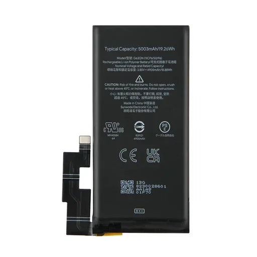 Battery for Google Pixel 6 Pro (GLU0G/G8VOU) G63QN - Indclues