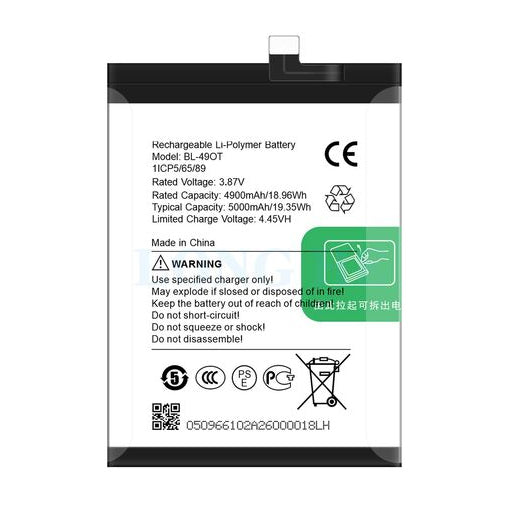 Battery For Tecno Camon 20 Pro 5G BL-49OT