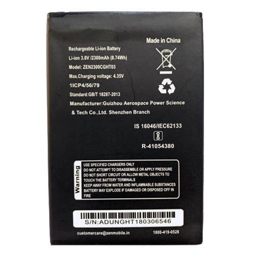 Battery for Zen Admire Unity 2300CGHT03 - Indclues