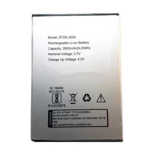 Battery for Ziox Duopix R1 ZFSB-2600 - Indclues