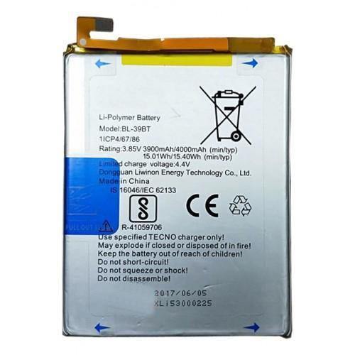 Battery for Tecno i7 BL-39BT - Indclues