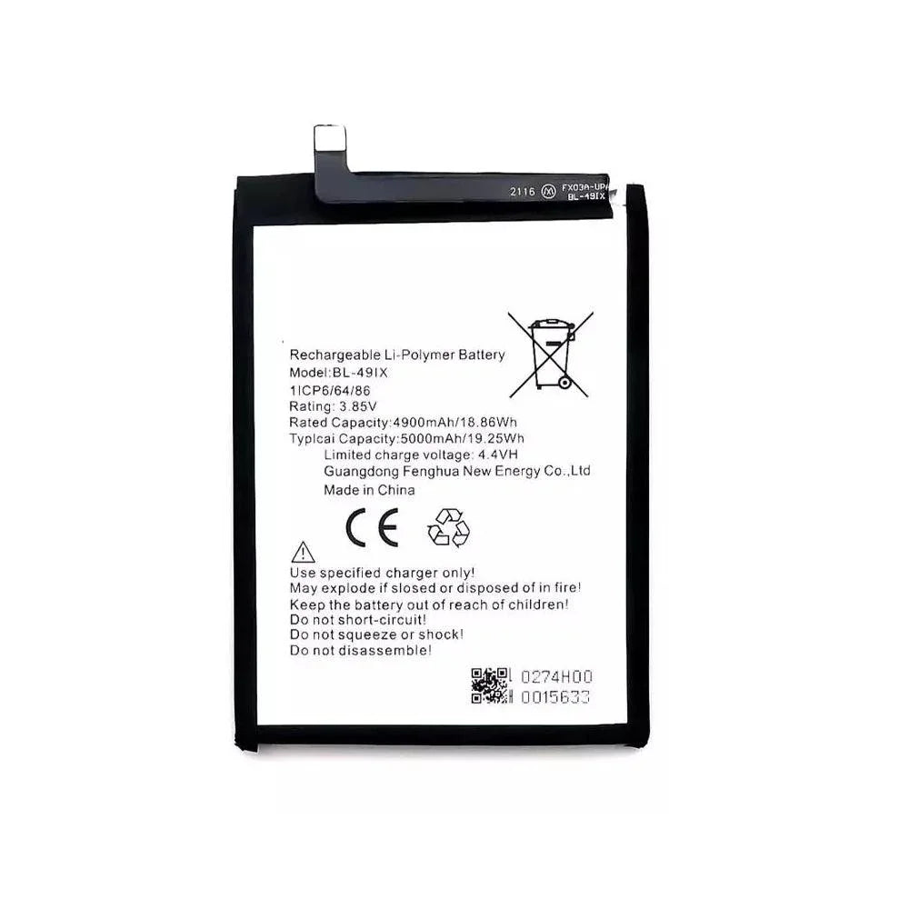 Battery for Infinix Smart HD 2021 X612 X612B BL-49iX - Indclues
