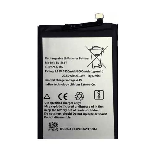 Battery for Tecno Pouvoir 4 Pro BL-58BT - Indclues