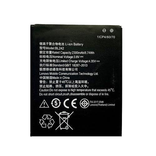 Battery for Lenovo A6600 BL242 - Indclues