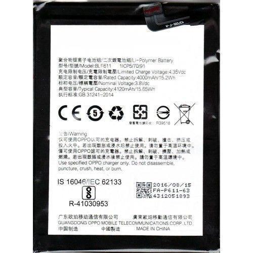Battery for Oppo R9 Plus BLP611 - Indclues