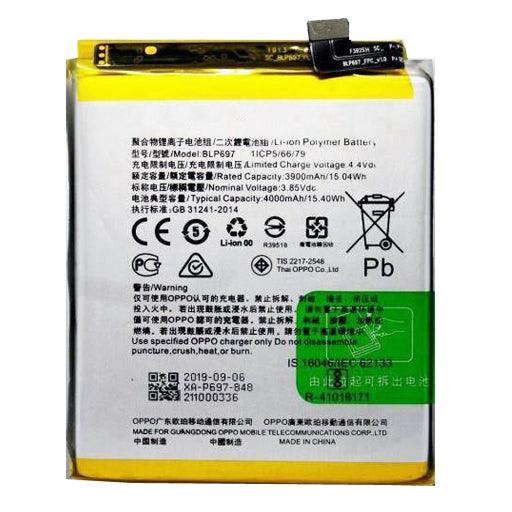 Battery for Oppo F11 Pro BLP697 - Indclues