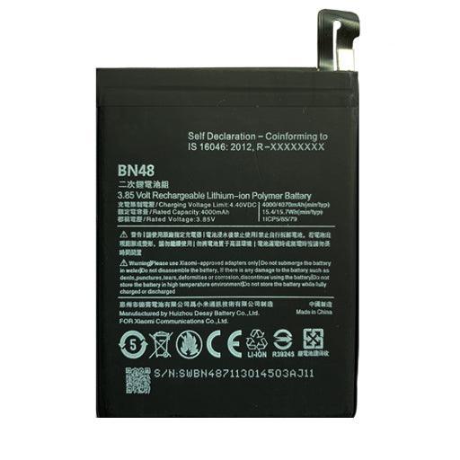 XIAOMI - Ricambio Batteria Pila Originale Bn48 4000 Mah Redmi Note 6 Pro M1806e7 XIAOMI - Ricambio Batteria Pila Originale Bn48 4000 Mah Redmi Note 6 Pro M1806e7