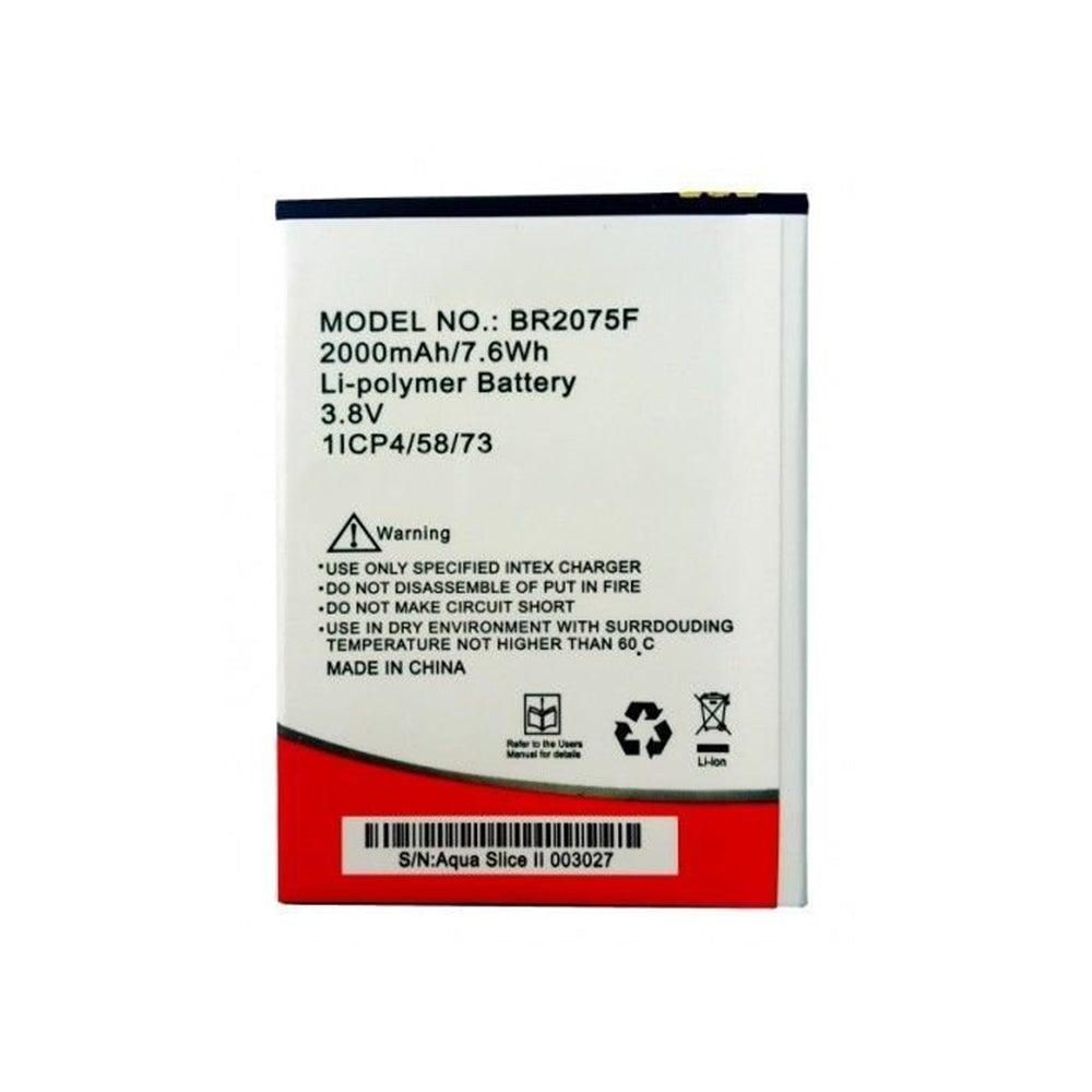Battery for Intex Aqua Slice II 2 BR2075F - Indclues