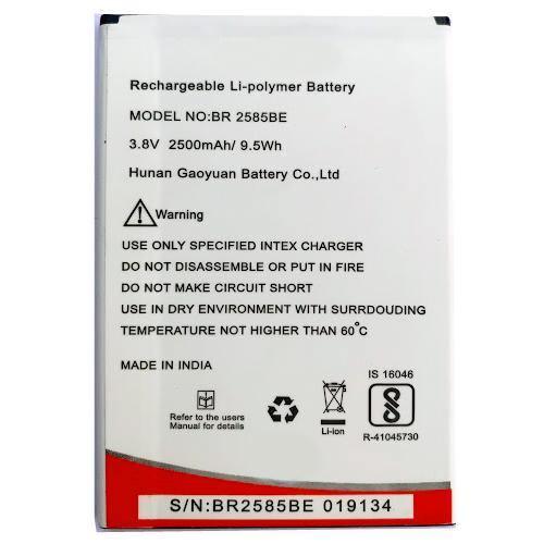 Battery for Intex Aqua Cloud Swift BR2585BE - Indclues