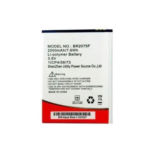 Battery for Intex Aqua 4G Smart BR2075F - Indclues