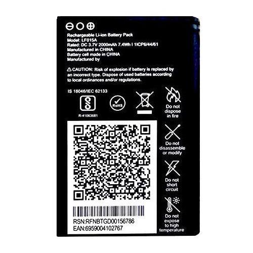 Battery for Jio Phone F61F - Indclues