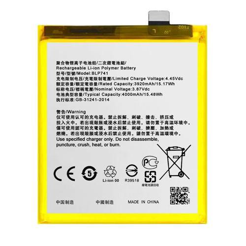 Battery for Oppo Realme XT BLP741 - Indclues