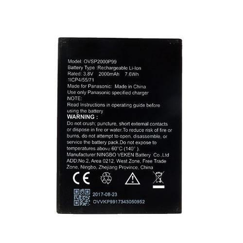 Battery for Panasonic Eluga P99 OVSP2000P99 - Indclues