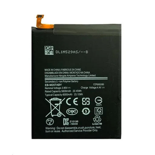 Battery for Samsung Galaxy M21 EB-BM207ABY - Indclues