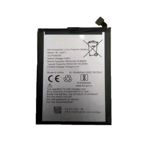 Battery for Tecno Camon 15 BL-49FT - Indclues