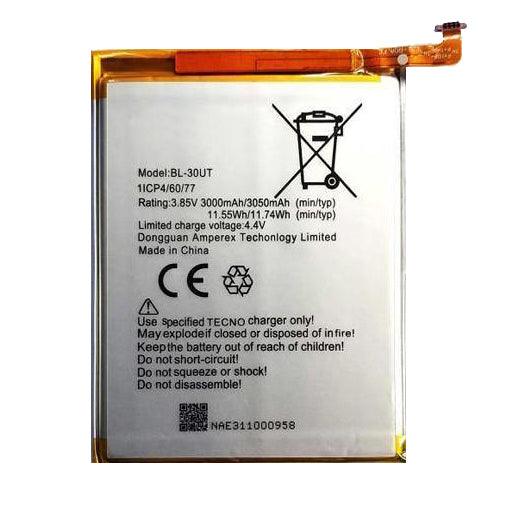 Battery for Tecno i3 BL-30UT - Indclues