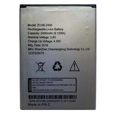 Battery for Ziox Duopix F1 ZCHB-2400 – Indclues - Main Image
